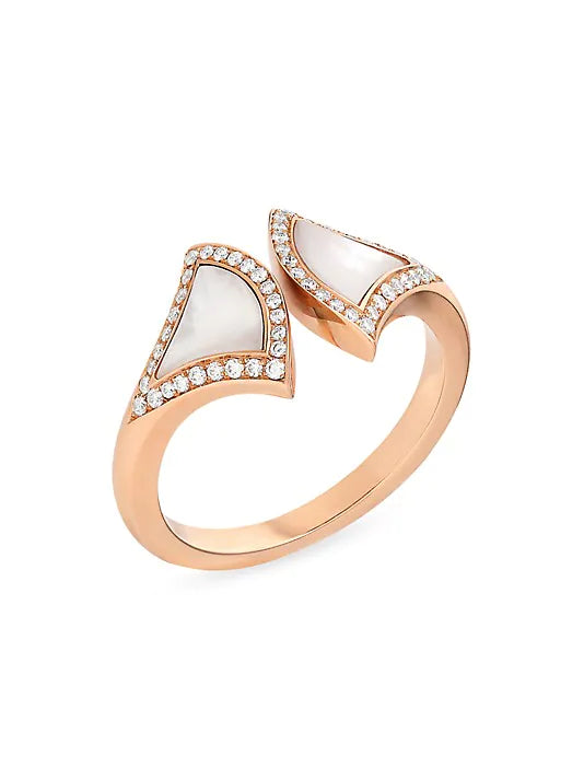 [Amore Jewelry]DREAM MOP DIAMOND OPEN RING