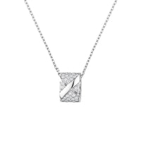 [Amore Jewelry]LIENS EVIDENCE DIAMOND PAVED NECKLACE