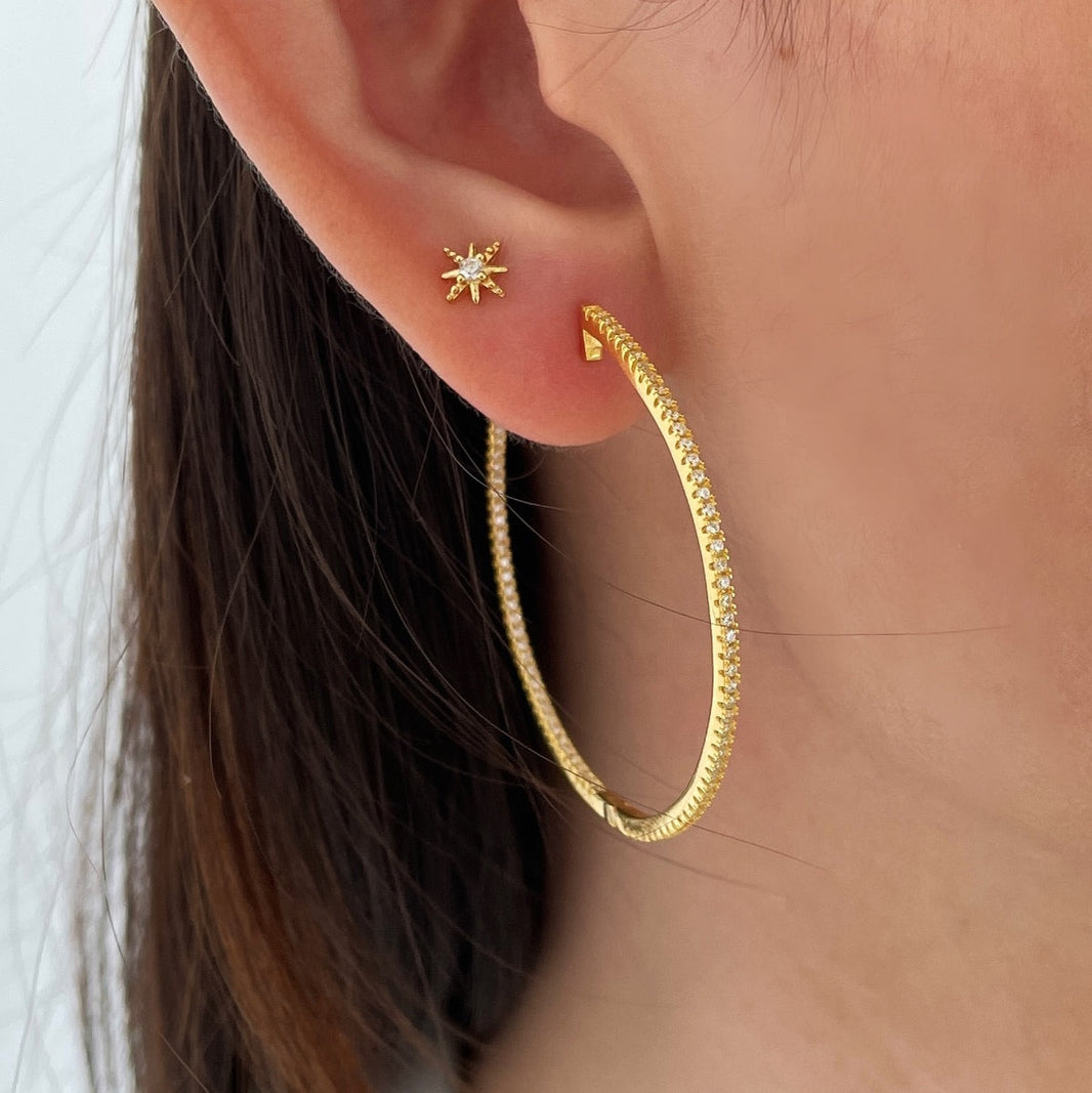 [Amore Jewelry]Popular Large Hoop Earrings