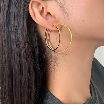 [Amore Jewelry]Popular Large Hoop Earrings