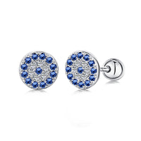 [Amore Jewelry]Devil's Eye Ear Bone Nail Earrings