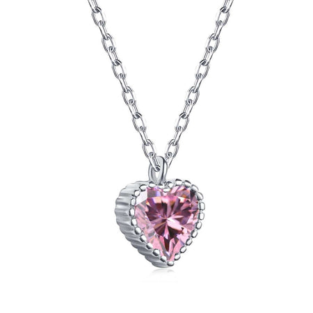 [Amore Jewelry]Ornate Heart Shape Necklace