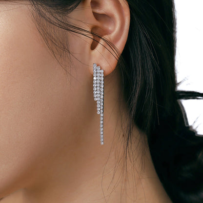 [Amore Jewelry]Luxurious Dainty Banquet Earrings
