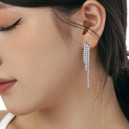 [Amore Jewelry]Luxurious Dainty Banquet Earrings
