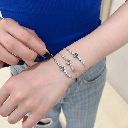 [Amore Jewelry]Luxurious Heart Of The Ocean Bracelet