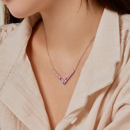 [Amore Jewelry]Ornate Round Cut Necklace