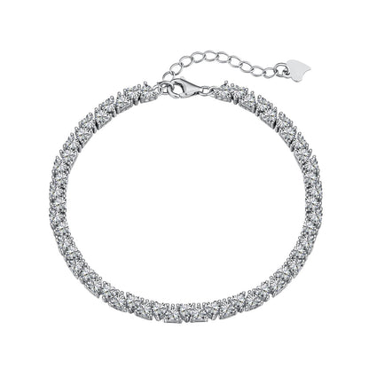 [Amore Jewelry]Dazzling Romantic Heart Shape Lover Bracelet