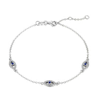 [Amore Jewelry]Evil Eye Shape Pendent Necklace