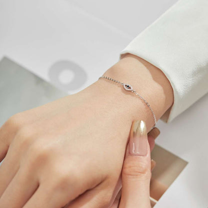 [Amore Jewelry]Evil Eye Shape Necklace