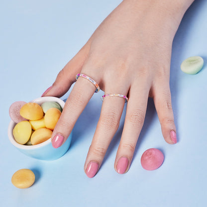 [Amore Jewelry]Lively In Shades Elegant Radiant Cut Daily Ring