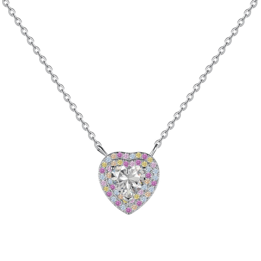 [Amore Jewelry]Exquisite Heart Shape Necklace