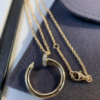 [Amore Jewelry]JUSTE NECKLACE PINK GOLD