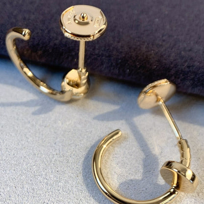 [Amore Jewelry]JUSTE EARRINGS PINK GOLD