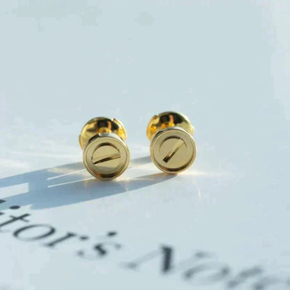 [Amore Jewelry]LOVE EARRINGS GOLD 10MM