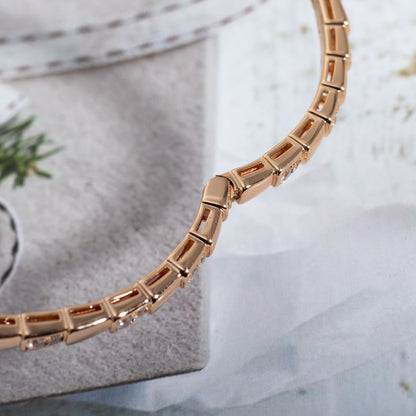 [Amore Jewelry]SERPENTI SMALL BRACELET PINK GOLD DIAMOND