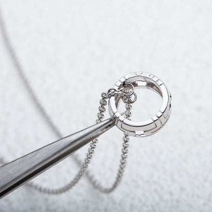 [Amore Jewelry]PARENTESI NECKLACE SILVER