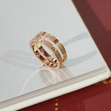 [Amore Jewelry]LOVE RING 2.65MM DIAMOND