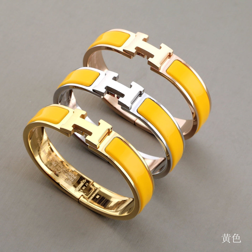 [Amore Jewelry]H YELLOW BRACELET