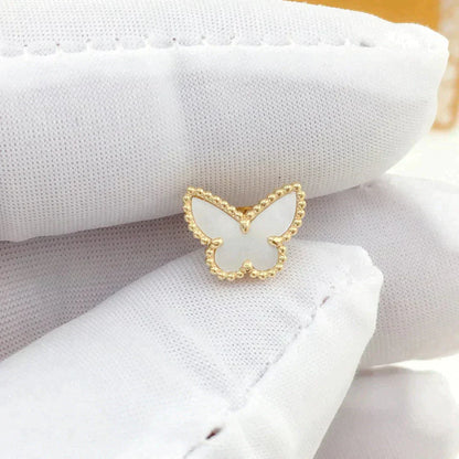 [Amore Jewelry]SWEET BUTTERFLY MOP EARSTUDS