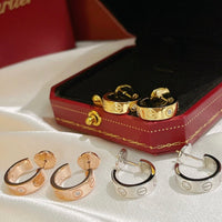 [Amore Jewelry]LOVE EARRINGS 5.7MM 2 DIAMONDS