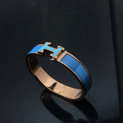 [Amore Jewelry]H BRACELET BLUE RAINBOW CERAMIC