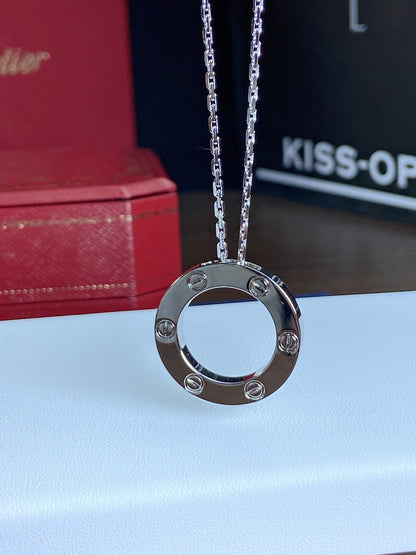 [Amore Jewelry]LOVE NECKLACE 16MM