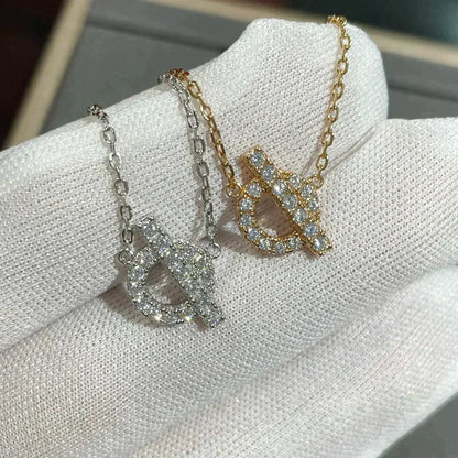 [Amore Jewelry]ECHAPEE NECKLACE DIAMOND