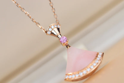 [Amore Jewelry]DREAM NECKLACE PINK MOP DIAMOND