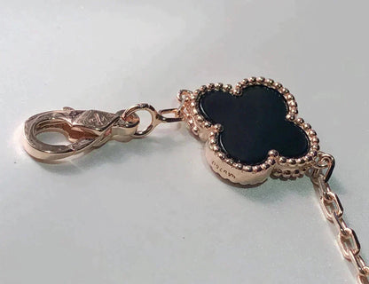 [Amore Jewelry]CLOVER 5 MOTIFS MULTICOLOR  BRACELET