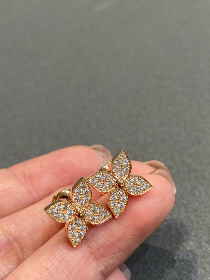 [Amore Jewelry]STAR DIAMOND EARRINGS