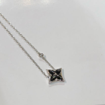 [Amore Jewelry]STAR BLACK MOP NECKLACE