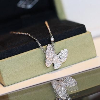 [Amore Jewelry]BUTTERFLY DIAMOND NECKLACE