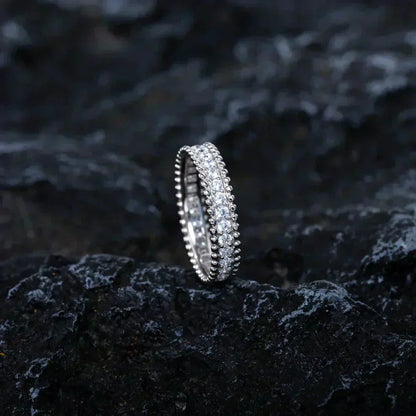 [Amore Jewelry]PERLEE DIAMOND SILVER RING