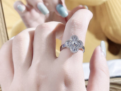 [Amore Jewelry]CLOVER DIAMOND RING