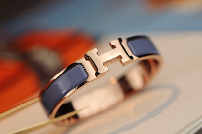 [Amore Jewelry]H BRACELET 12MM BLUE GRAY