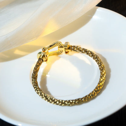 [Amore Jewelry]FORCE 10 GOLD GREEN DIAMOND PAVED