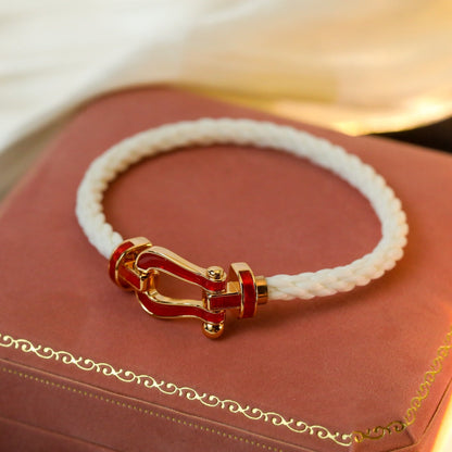 [Amore Jewelry]FORCE 10 WHITE TEXTILE DIAMOND PAVED