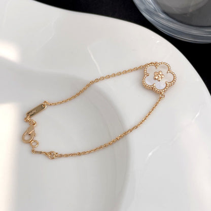 [Amore Jewelry]LUCKY SPRING ROSE GOLD MOP BRACELET