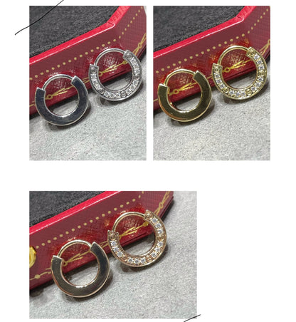 [Amore Jewelry]LOVE DIAMOND EARRINGS