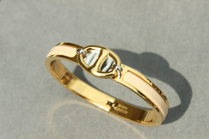 [Amore Jewelry]CLIC CHAINE GOLD BRACELET