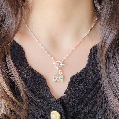 [Amore Jewelry]CONSTANCE PEDANT SILVER NECKLACE