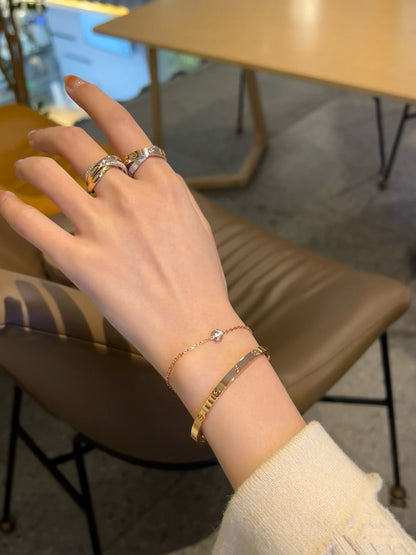 [Amore Jewelry]DAMOUR DIAMOND LINK BRACELET