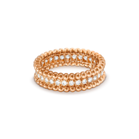 [Amore Jewelry]PERLEE DIAMOND ROSE GOLD RING