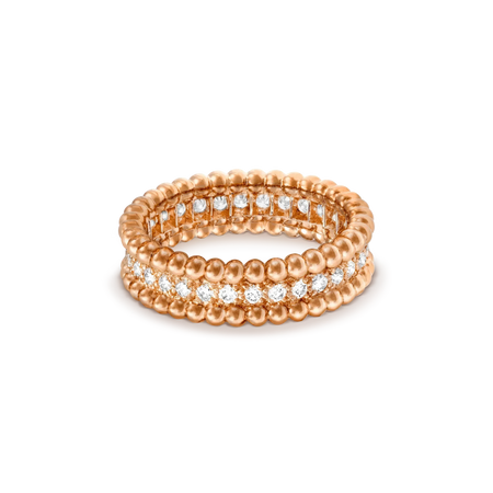 [Amore Jewelry]PERLEE DIAMOND ROSE GOLD RING