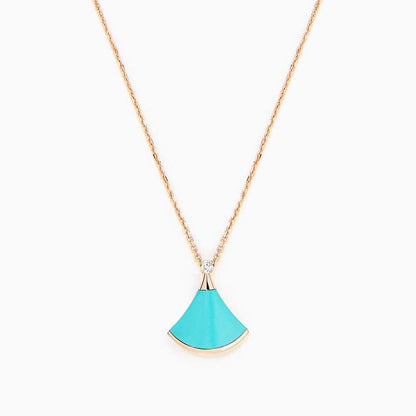 [Amore Jewelry]DREAM NECKLACE TURQUOISE PINK GOLD
