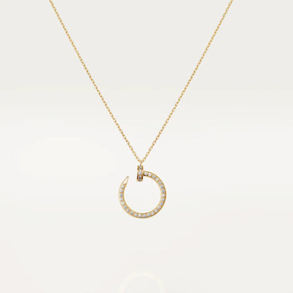 [Amore Jewelry]JUSTE NECKLACE GOLD DIAMONDS