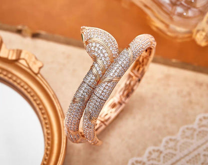 [Amore Jewelry]HAUTE COUTURE GOLD SERPENTI BRACELET