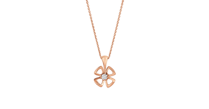 [Amore Jewelry]FIOREVER NECKLACE DIAMOND CENTER