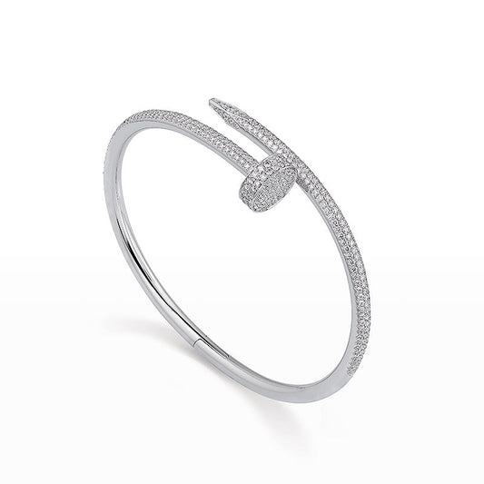 [Amore Jewelry]JUSTE BRACELET 3.5MM ALL DIAMONDS