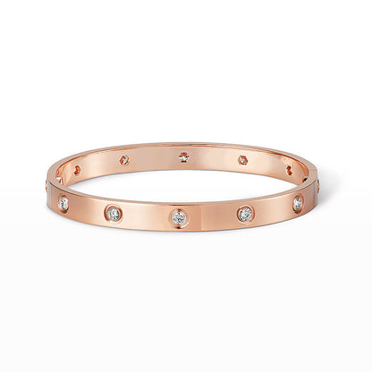 [Amore Jewelry]LOVE BRACELET 6.1MM 10 DIAMONDS
